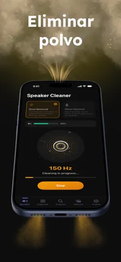 Captura de pantalla de HarmoWave - Quita Polvo en iPhone 1