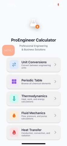 ProEngineer Calculator screenshot