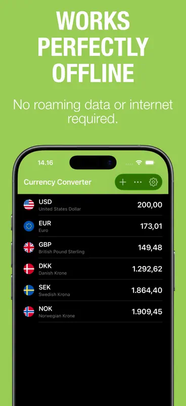 Currency Converter • Valuta+ screenshot 6 of 6