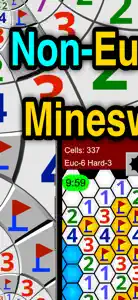 Non-Euclidean Minesweeper screenshot #1 for iPhone