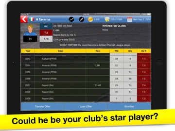 Soccer Tycoon: Football Game iPad screenshot