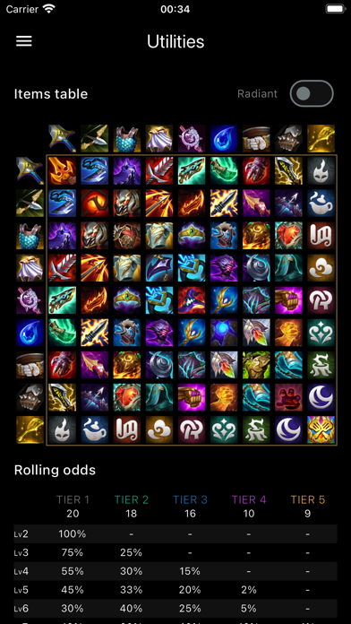 Builds for TFT - LoLChess Screenshot