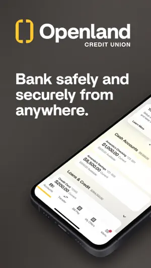 Openland CU Mobile Banking screenshot 1