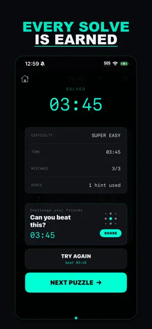 Gravity Sudoku screenshot 3