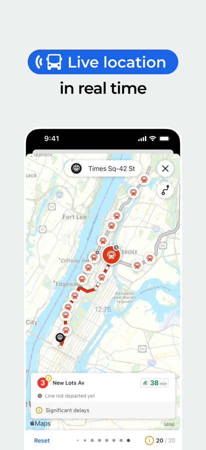 Moovit: Bus & Transit Tracker Screenshots