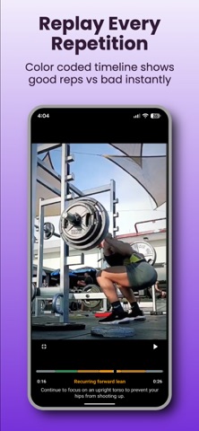 Formax: AI Workout Feedback screenshot