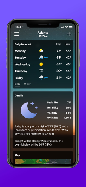 Yahoo Tempo Screenshot