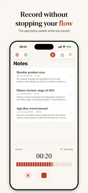 Ferman: AI Voice Notes screenshot 3