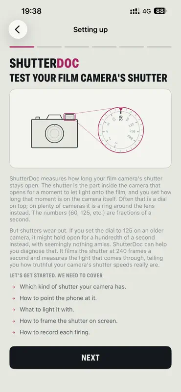ShutterDoc: Shutter Speed Test screenshot 2 of 10