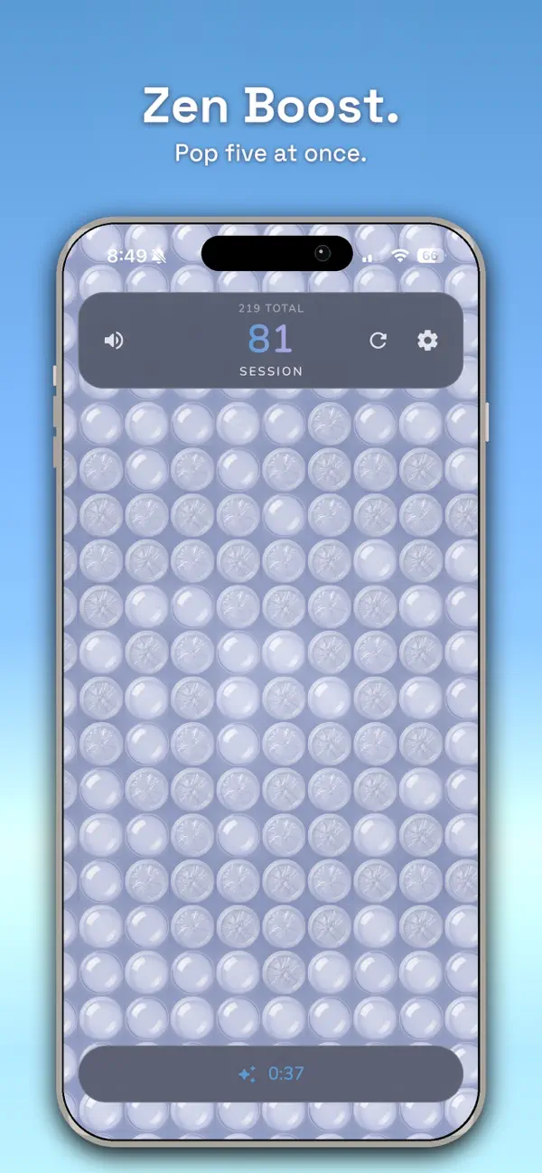 Screenshot #2 pour ZenPop: Bulles anti-stress