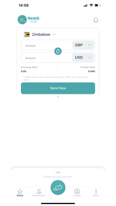 ClicknPay Remit Screenshot