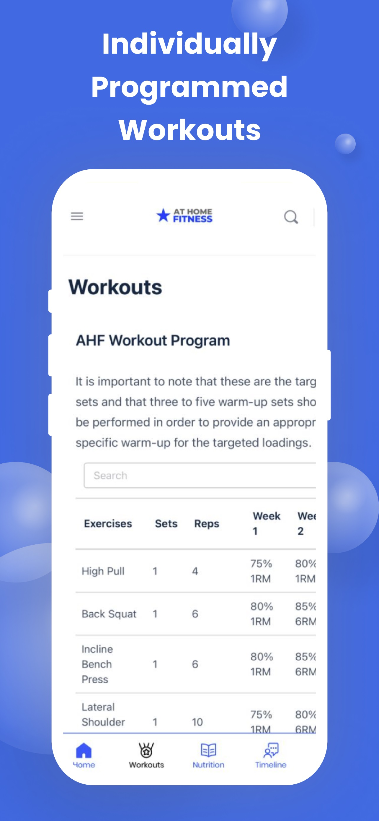 At Home Fitness