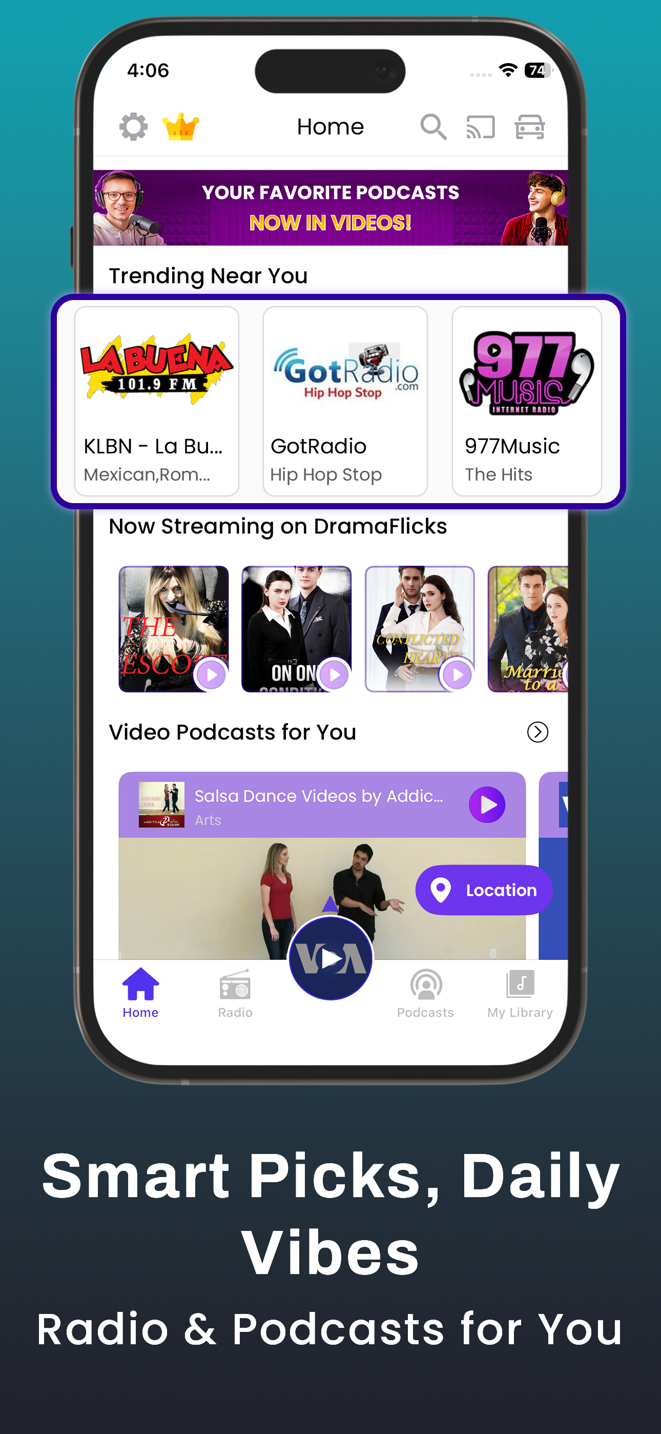 Radio FM: Music, News & Sports screenshot 6