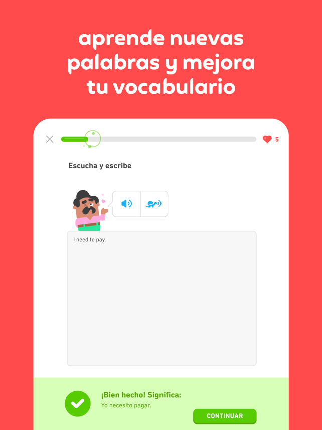 Duolingo - Aprende idiomas Screenshot