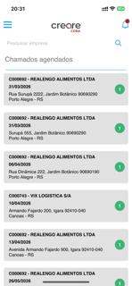 Creare Service screenshot 2
