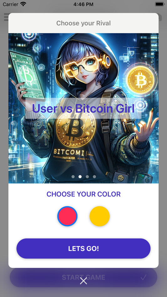 #6. Bitcoin Connect Four (iOS) Podle: Visunia GmbH
