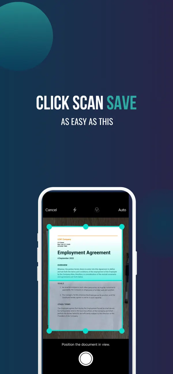 Screenshot #2 pour Doc Scanner: Scan & Edit