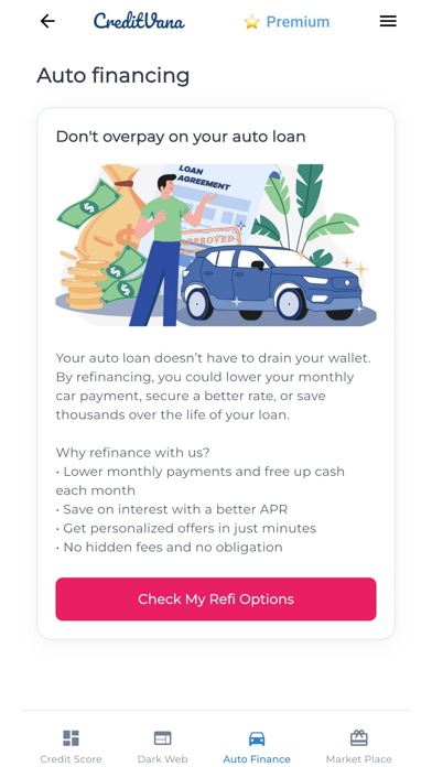CreditVana iPhone screenshot 4 - Finance app