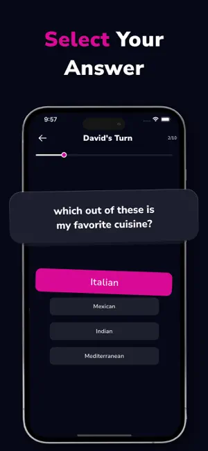 Couples Trivia Game - LoveIQ screenshot 2