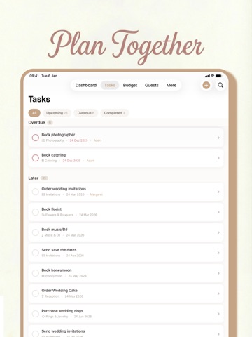 Wedding Planner: Harmony ipad screenshot 4