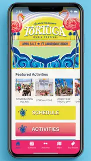 tortuga festival app iphone screenshot 1