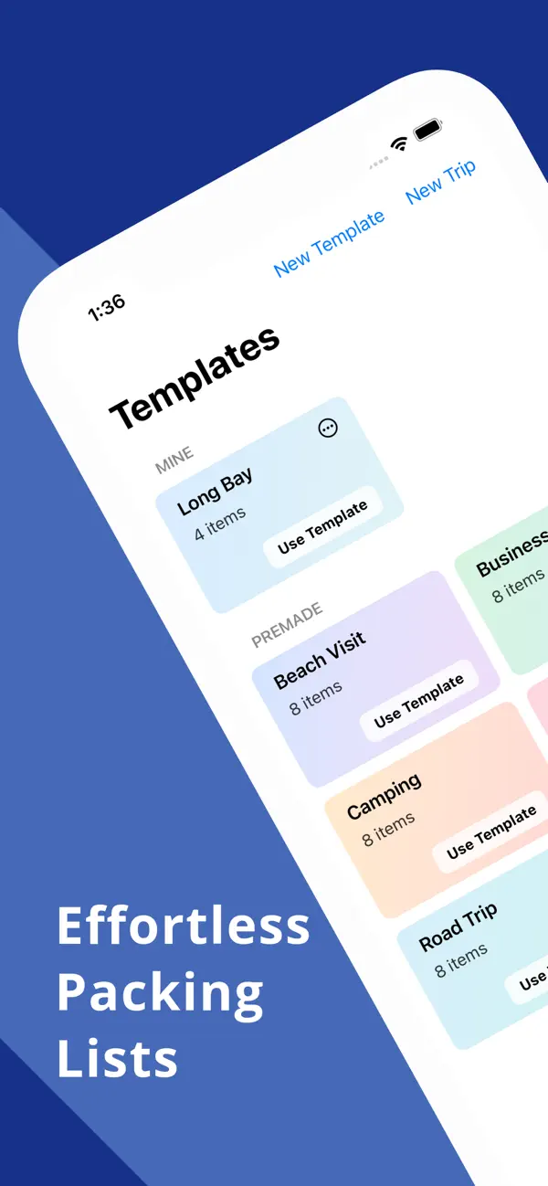 Screenshot #1 pour PackPal: Don’t Forget a Thing