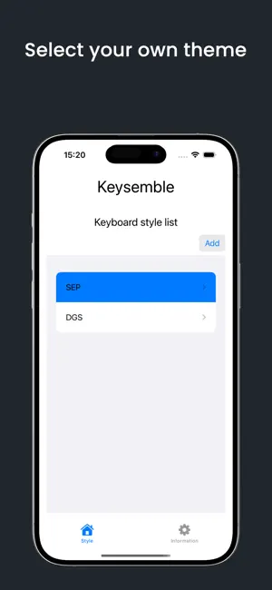 Keysemble screenshot 1