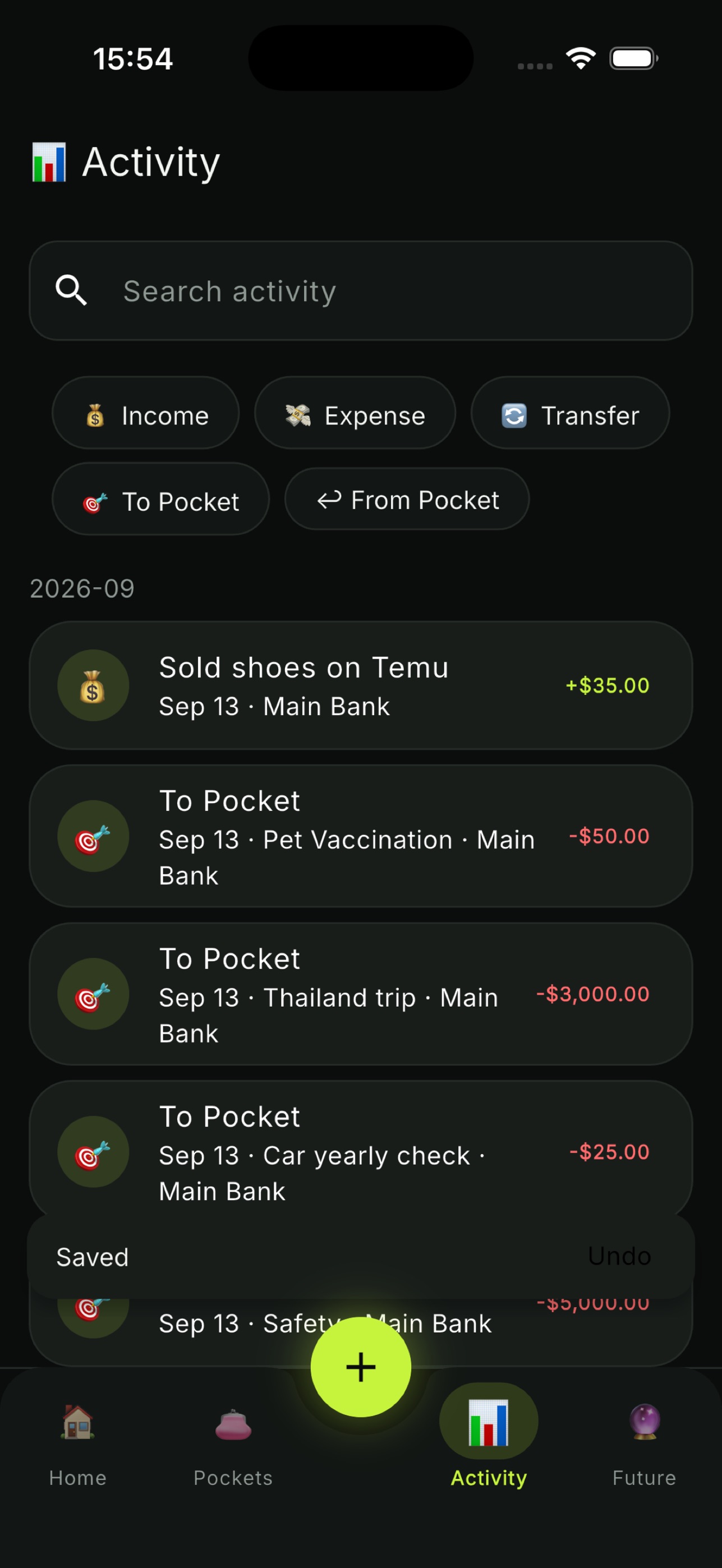 Screenshot 7 of PocketPal – Money With Purpose