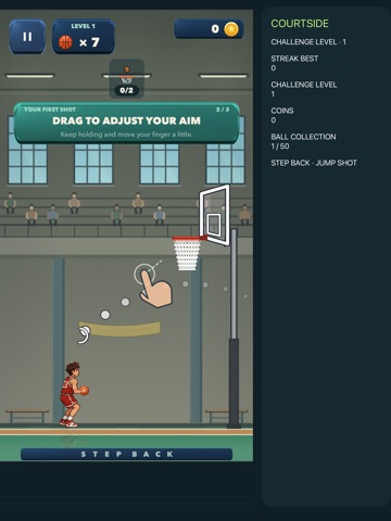 Step Back Basketball