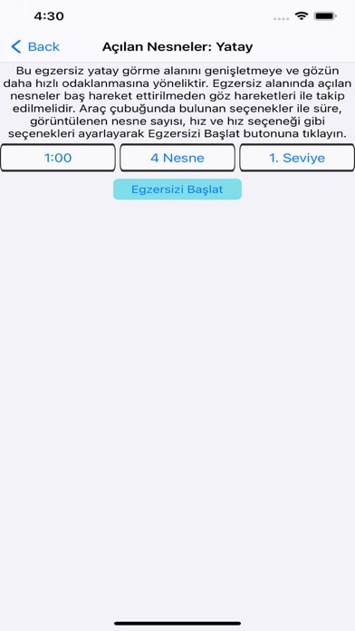 Hızlı Okuma ve Egzersizler Screenshot