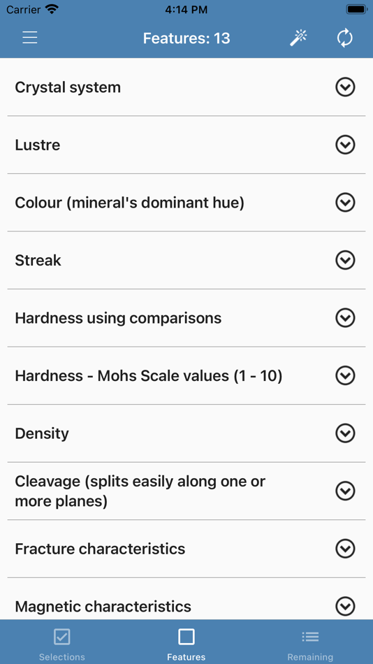 #4. Mineral Key (iOS) 由: LucidMobile