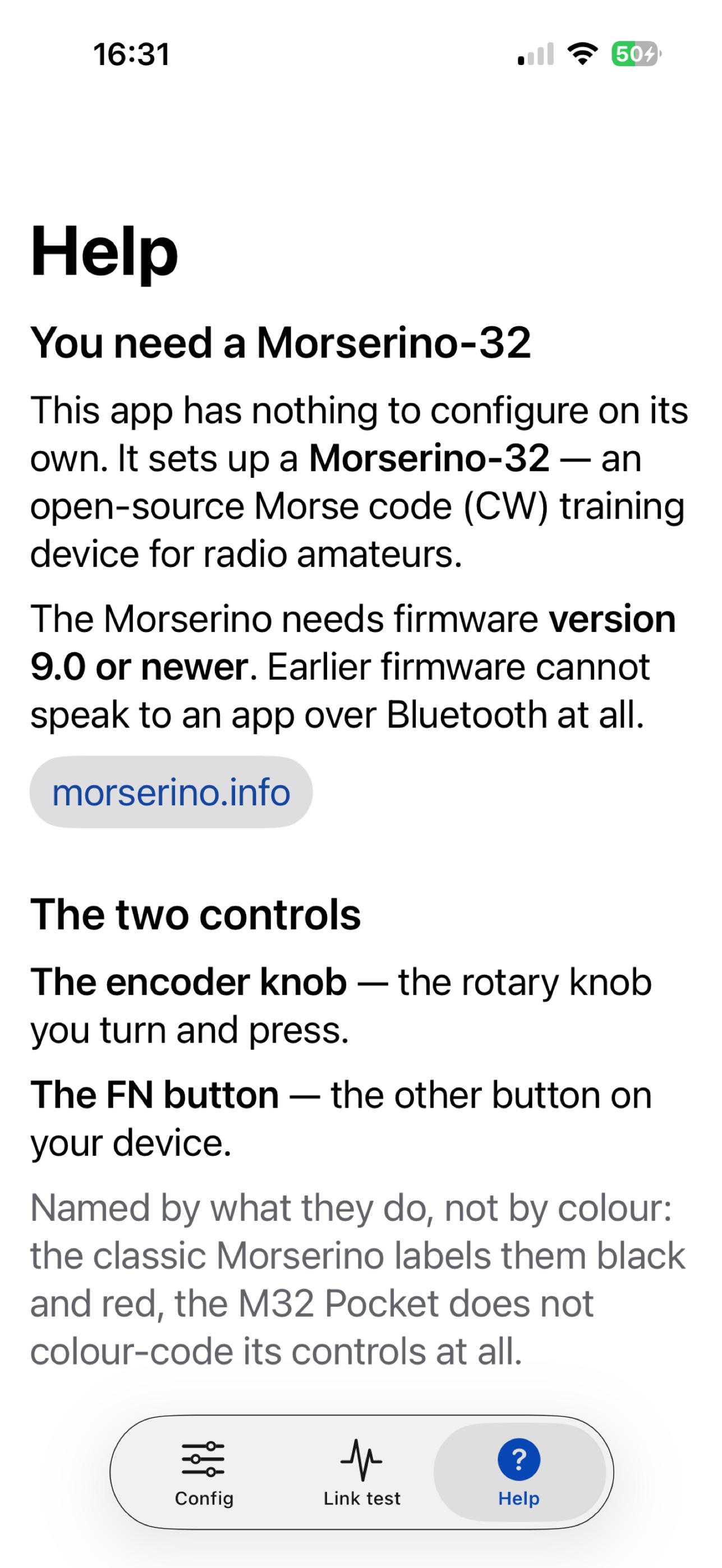Screenshot 7 of M32 Config