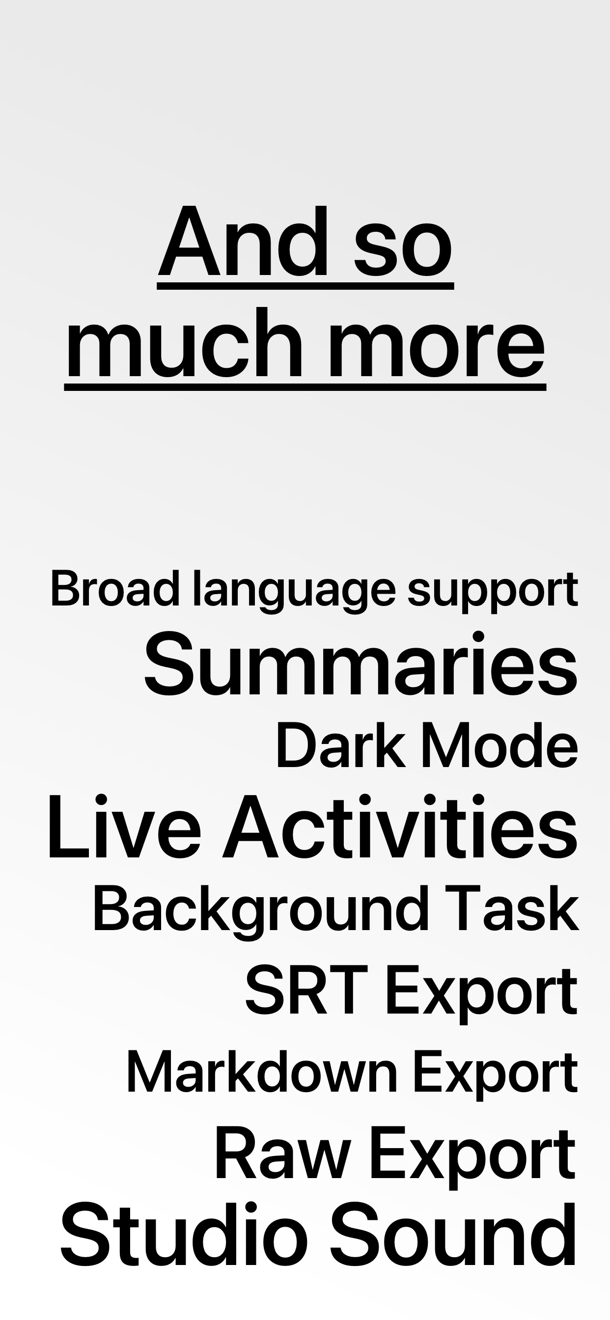 Screenshot 4 of Calliope - Speech to Text