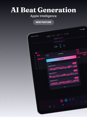 HEXBEAT iPad screenshot