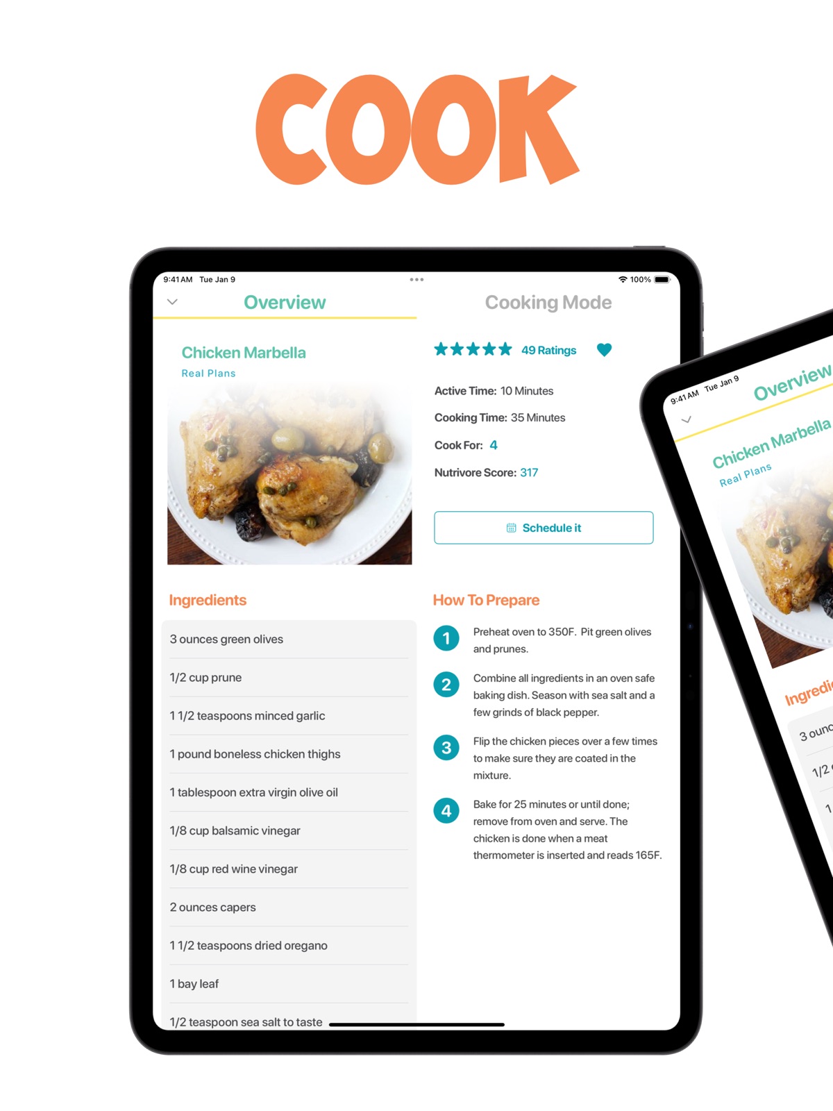 Real Plans - Meal Planner ipad screenshot 4
