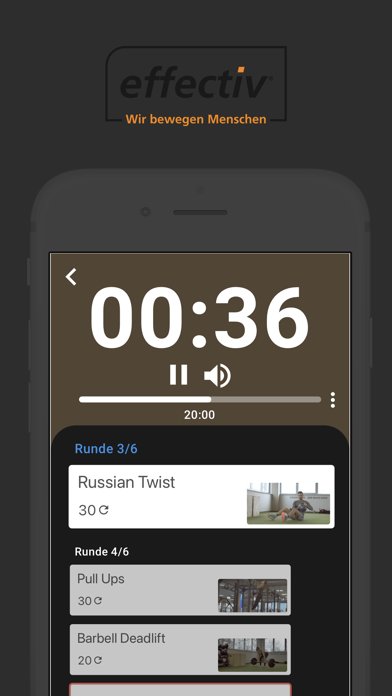 effectiv trainingscenter Screenshot