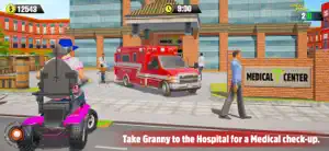 Granny Wheelie Driving Game screenshot #3 for iPhone