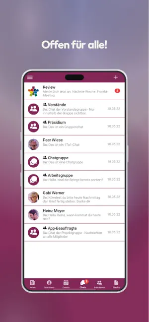 Netzwerk Dritte Orte screenshot 3