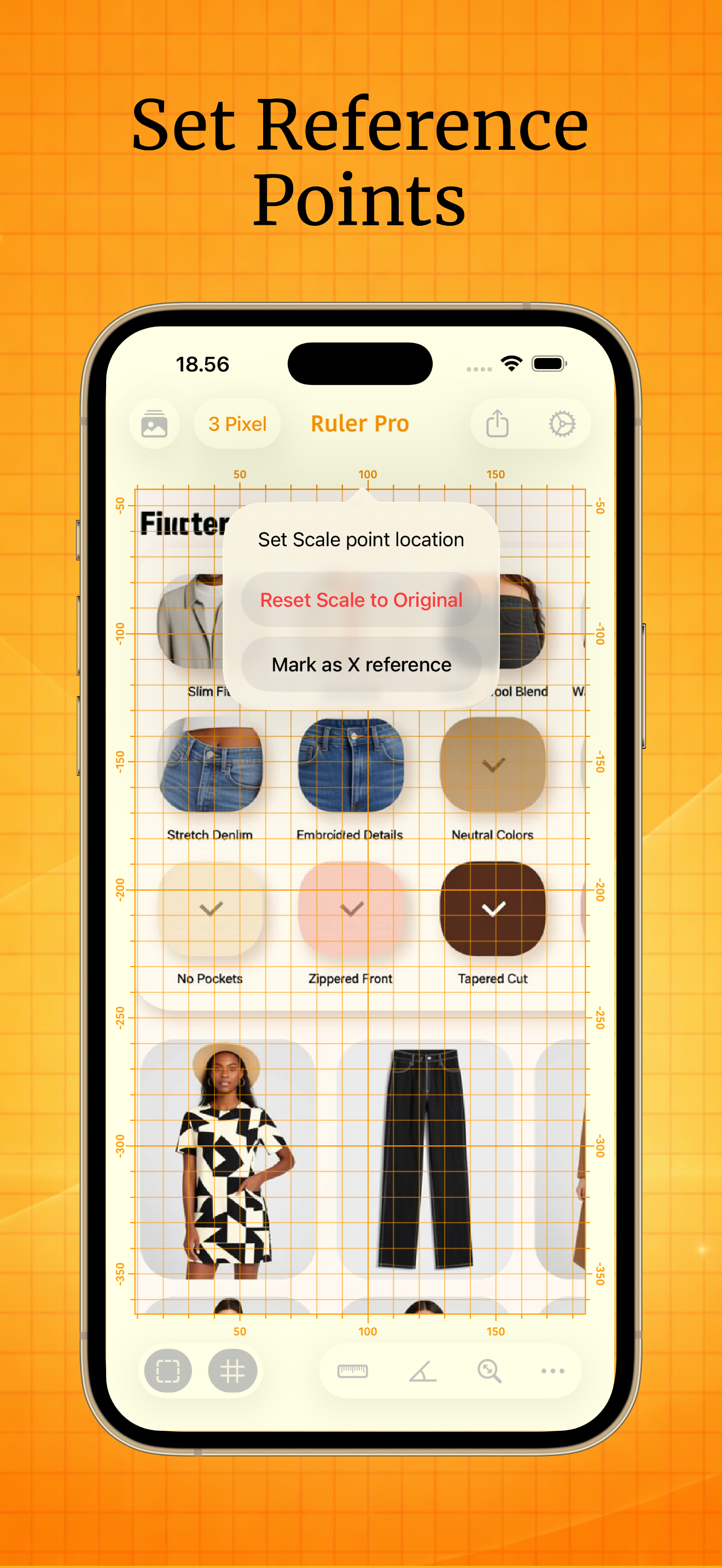 Screenshot Pixel Measure Tool