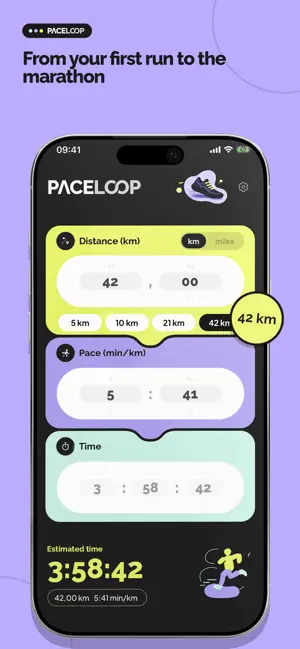 PaceLoop - Pace Calculator screenshot 2