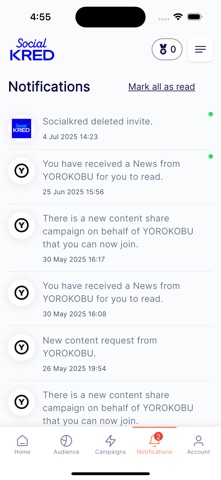 SocialKred screenshot