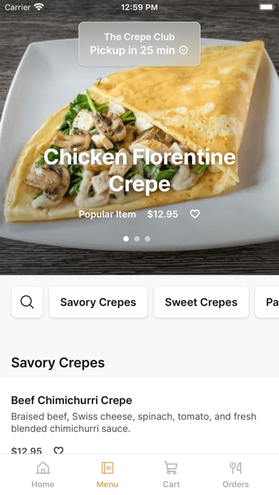 App screenshot