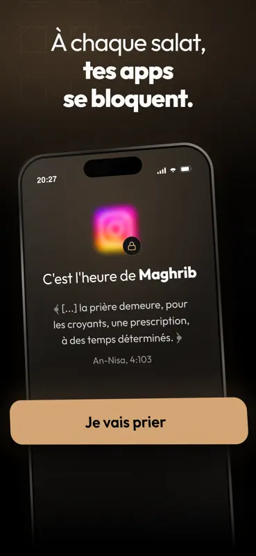 Khushu: Prière & Temps d'écran screenshot 2 of 10