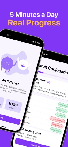 Conjugames－今天开始学西班牙语 screenshot