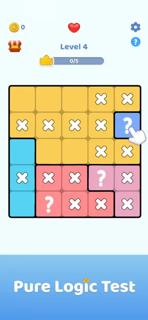 Queen Sweeper - Daily Puzzle screenshot 1