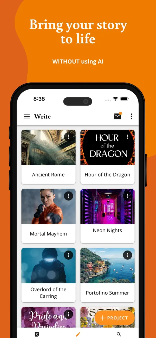 Screenshot #1 pour Campfire – Write Your Book