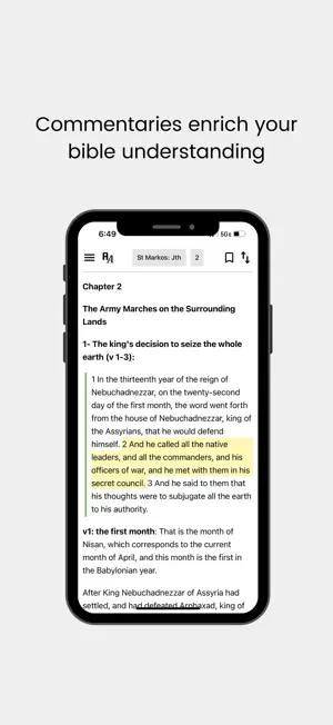 Coptic Commentaries screenshot 1