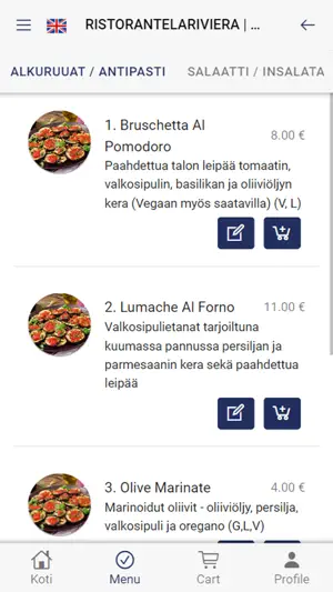 Ristorante La Riviera screenshot 2