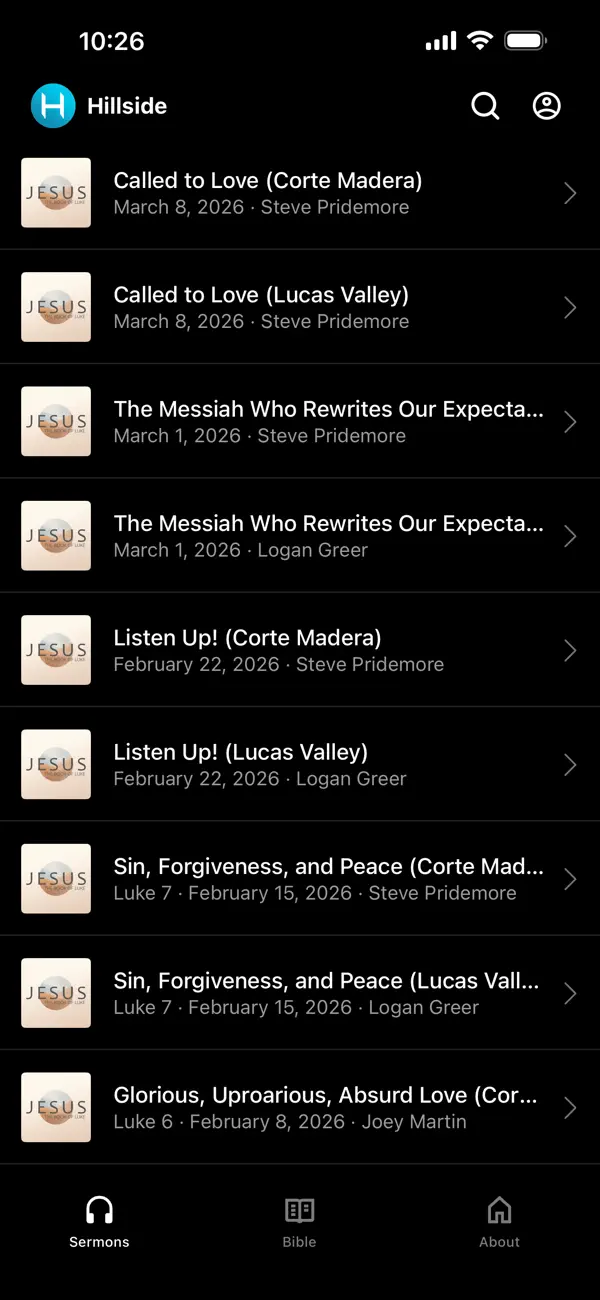 Screenshot #1 pour Hillside Church of Marin