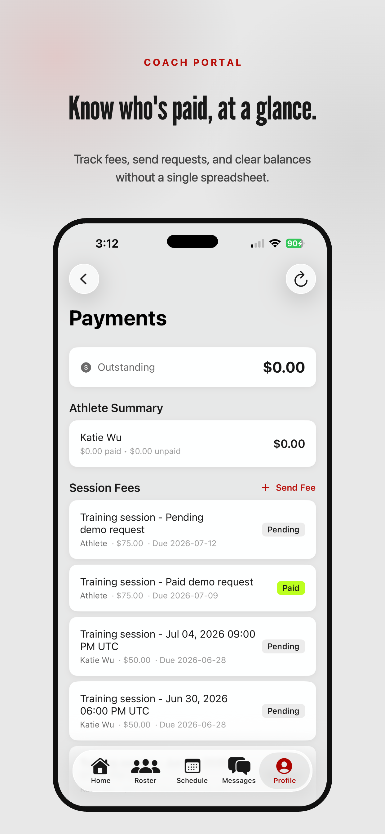 Coaches Hive screenshot 3